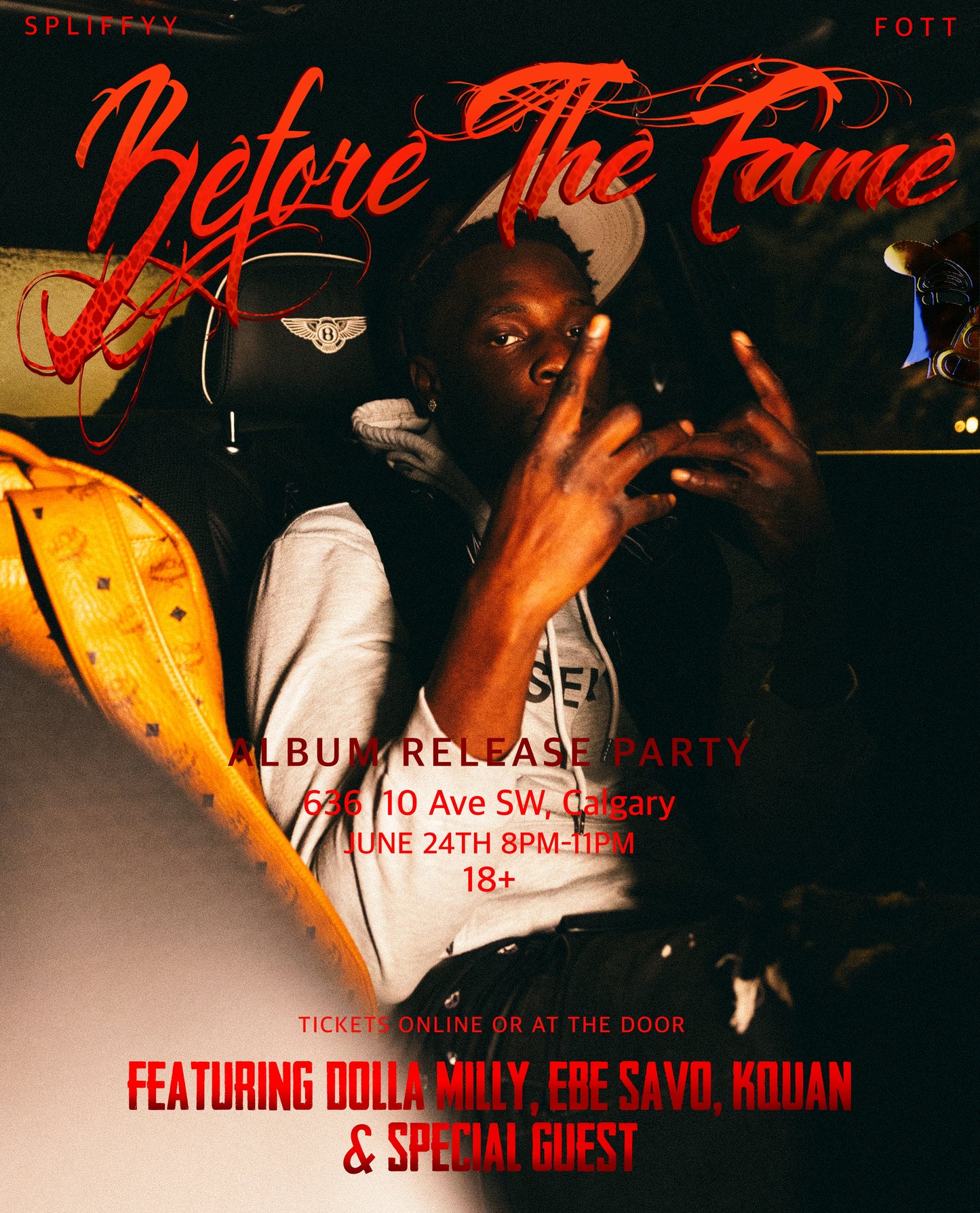 BEFORE THE FAME PARTY