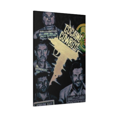 COCAINE COWBOYS CHRISTIAN MUKELE CANVAS