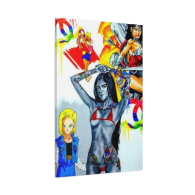 GIRL POWER CHRISTIAN MUKELE CANVAS