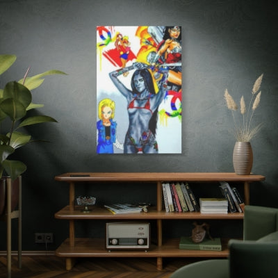 GIRL POWER CHRISTIAN MUKELE CANVAS
