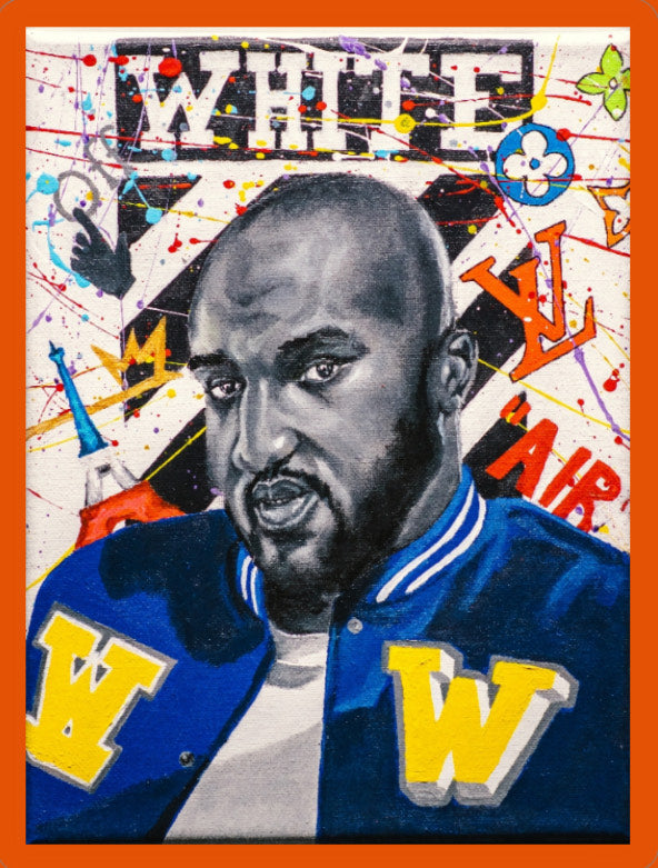 VIRGIL ABLOH CHRISTIAN MUKELE STICKER
