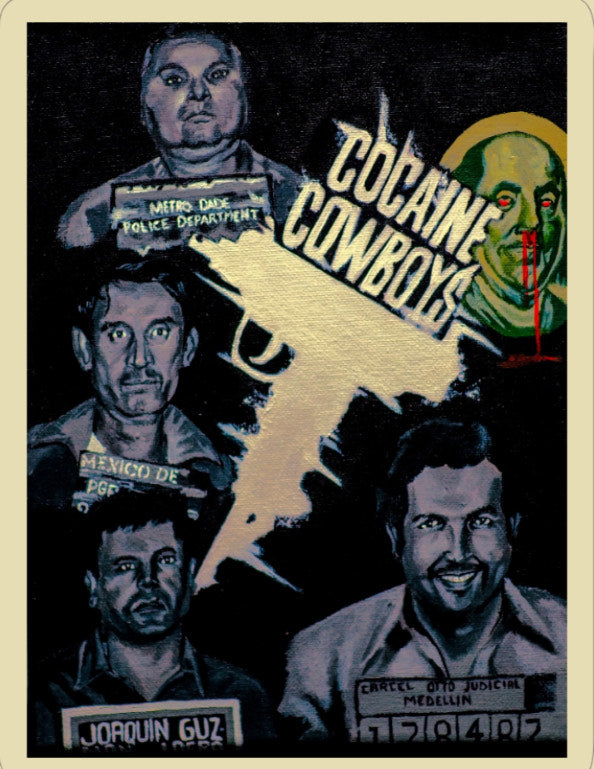 COCAINE COWBOYS CHRISTIAN MUKELE STICKER