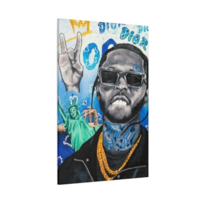 POP SMOKE CHRISTIAN MUKELE CANVAS