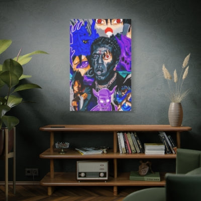 LIL UZI CHRISTIAN MUKELE CANVAS