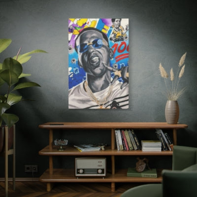 YOUNG DOLPH CHRISTIAN MUKELE CANVAS