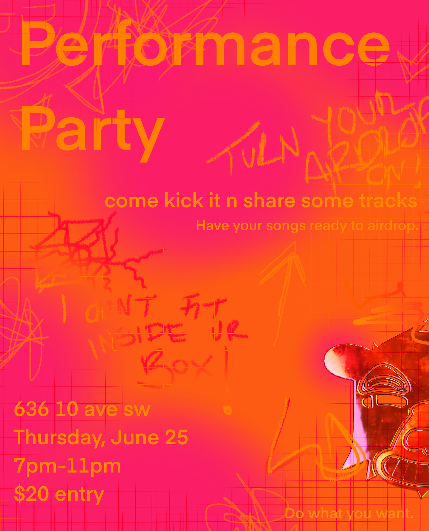 TURN YOUR AIRDROP ON - PERFORMANCE PARTY